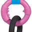 JW Pet Big Mouth Triple Ring Dog Toy Multi - Color SM