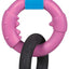 JW Pet Big Mouth Triple Ring Dog Toy Multi-Color SM