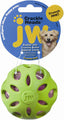 JW Pet Crackle Heads Ball Dog Toy Assorted MD