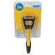 JW Pet GripSoft Cat Deshedding Tool Gray Yellow One Size