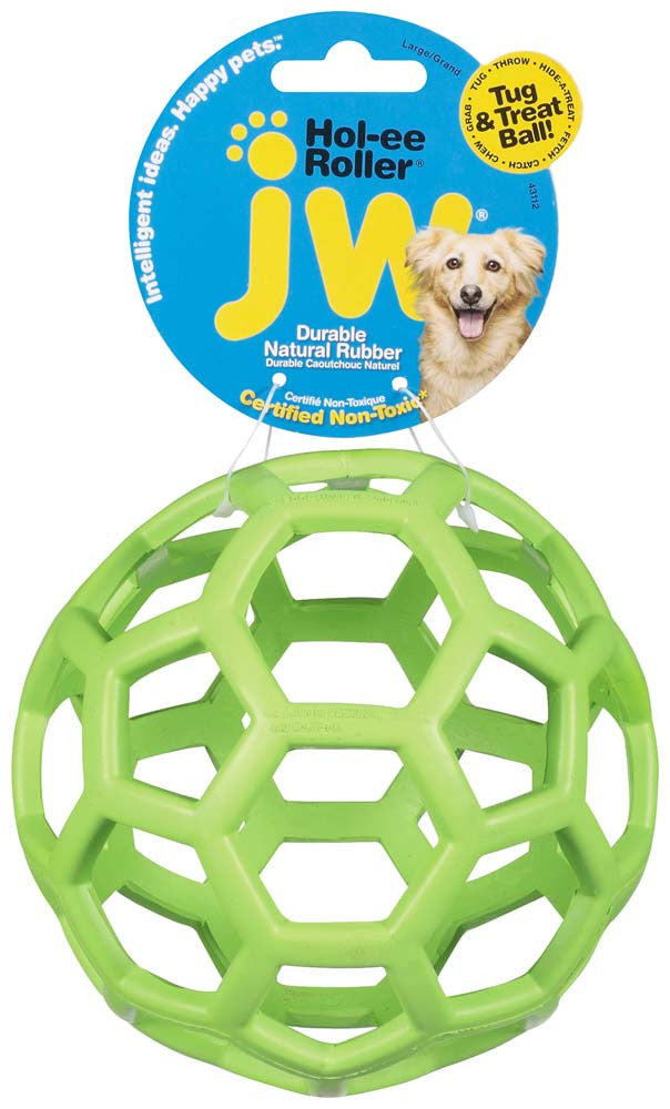 JW Pet Hol-ee Roller Dog Toy Assorted LG