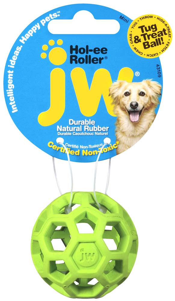 JW Pet Hol-ee Roller Dog Toy Assorted Mini