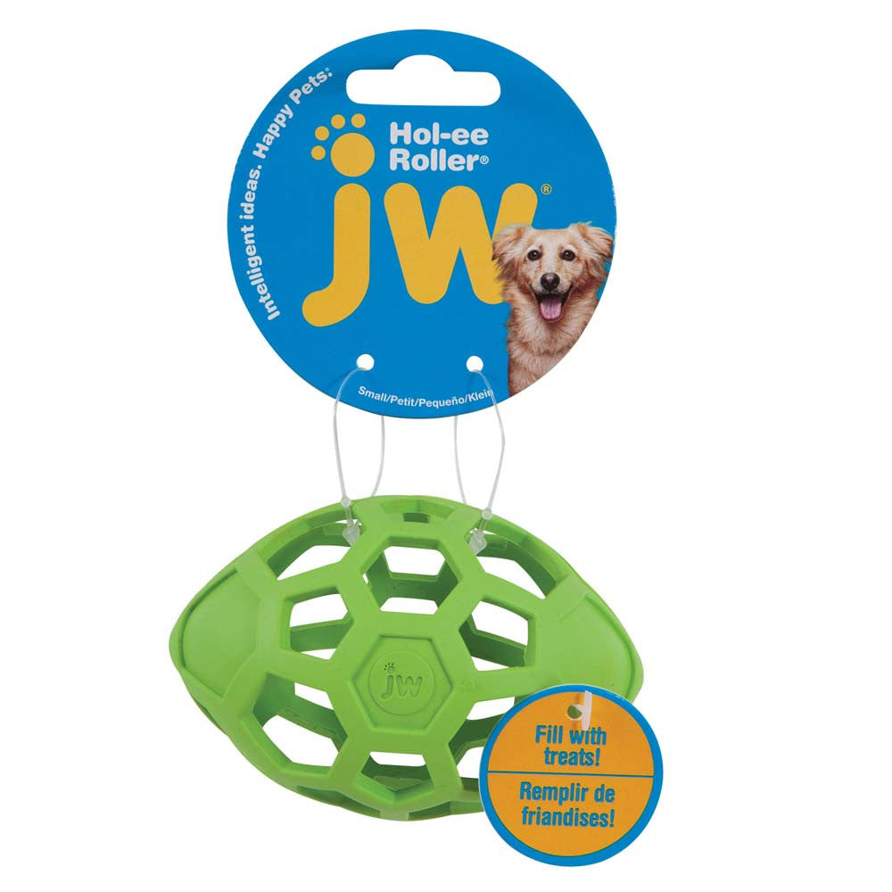 JW Pet Hol-ee Roller Egg Dog Toy Assorted SM