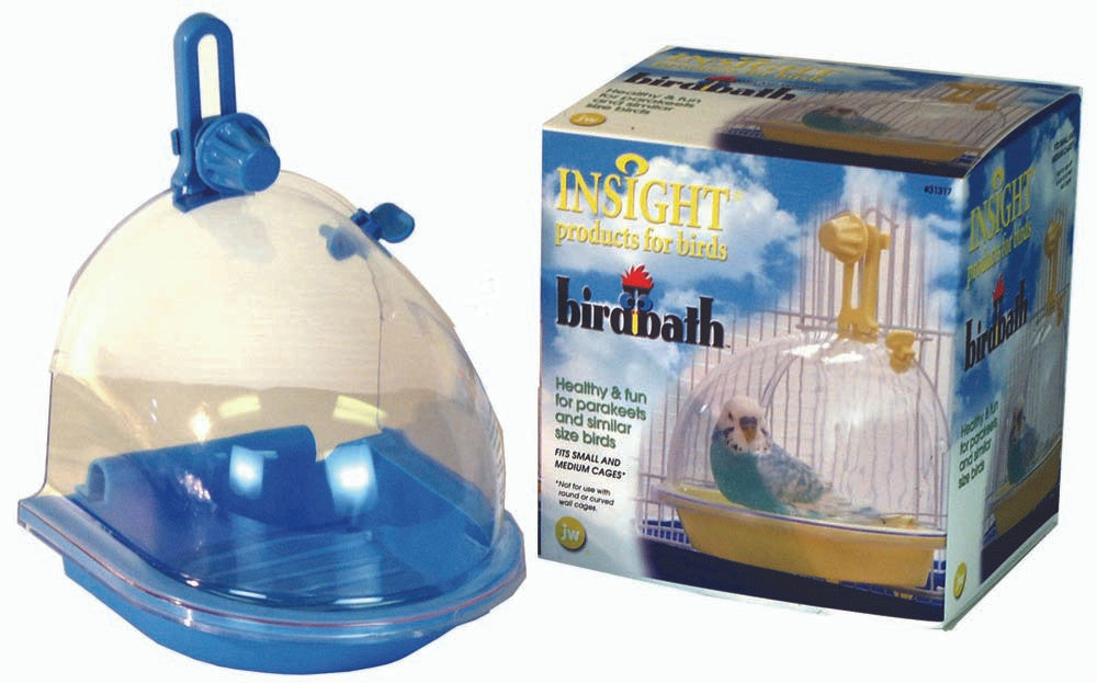 JW Pet Insight Bird Bath Assorted One Size