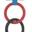 JW Pet Invincible Double Chains Dog Toy Assorted LG