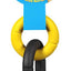 JW Pet Invincible Single Chain Dog Toy Assorted Mini