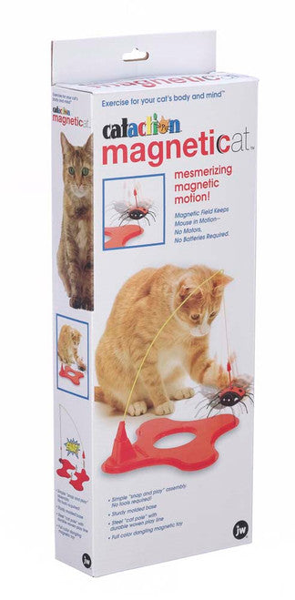 JW Pet Magneticat Interactive Cat Toy Multi - Color One Size