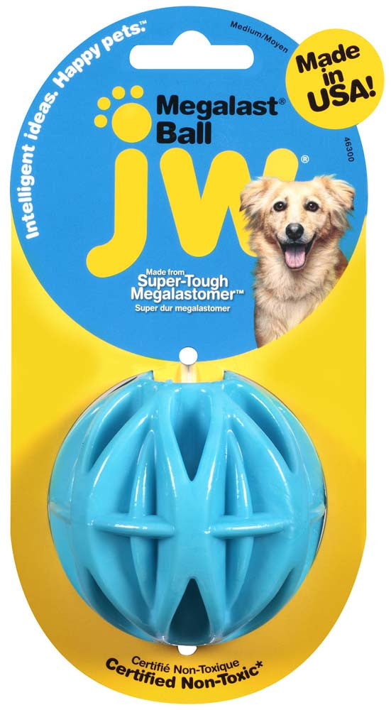 JW Pet MegaLast Dog Toy Ball Assorted MD