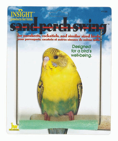 JW Pet Sand Perch Swing Assorted SM - Bird