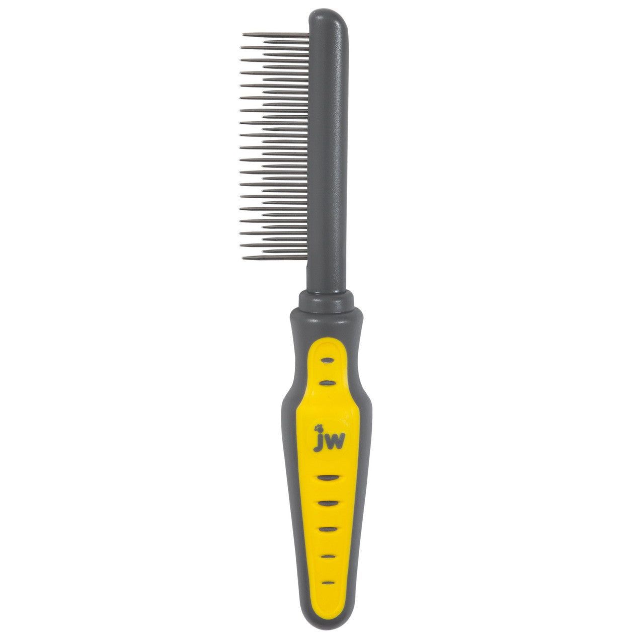 JW Pet Shedding Comb Grey, Yellow One Size