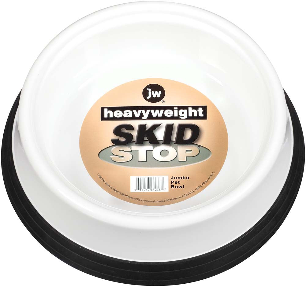 JW Pet Skid Stop Heavyweight Dog Bowl Assorted XL