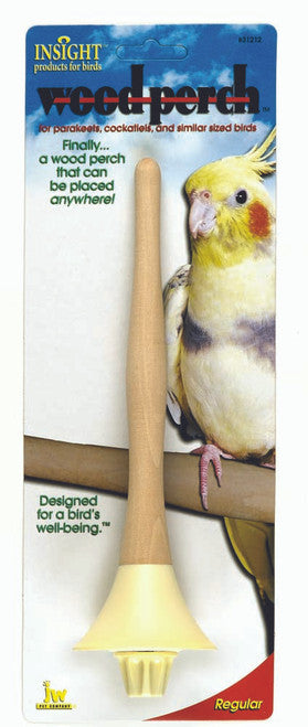 JW Pet Wood Perch Assorted Regular - Bird