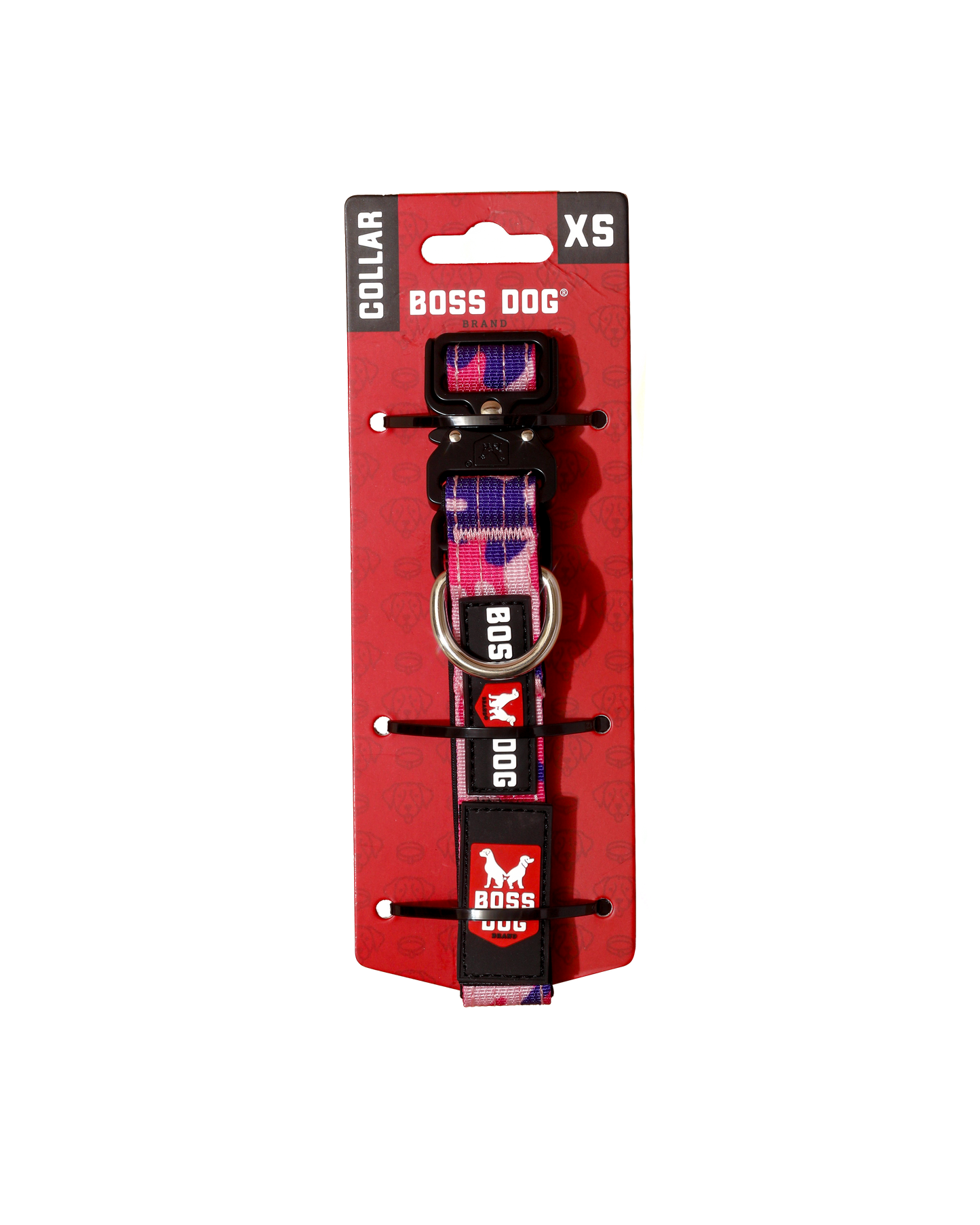 Boss Dog Tactical Adjustable Dog Collar Pink Camo X-Small, 11-14 in 860011480471