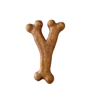 Bam-Bone Naturals Wishbone Dog Treats Chicken 5 in, 2 pk 077234078730