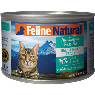 K9 Naturals Cat Beef & Hoki 6oz {L + x}