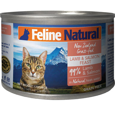 K9 Naturals Cat Lamb & Salmon 6oz {L+x} 9421904014671