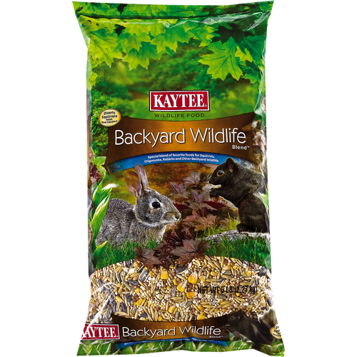Kaytee Backyard Wildlife Food For Wild Rabbits Squirrels and Chipmunks 5 lb - Bird