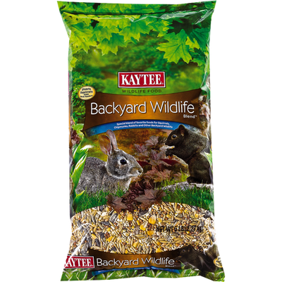 Kaytee Backyard Wildlife Food For Wild Rabbits Squirrels and Chipmunks 5 lb - Bird