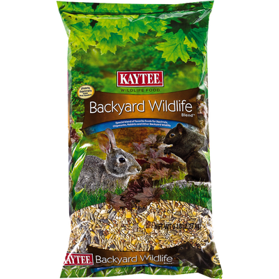 Kaytee Backyard Wildlife Food For Wild Rabbits, Squirrels, and Chipmunks, 5 lb