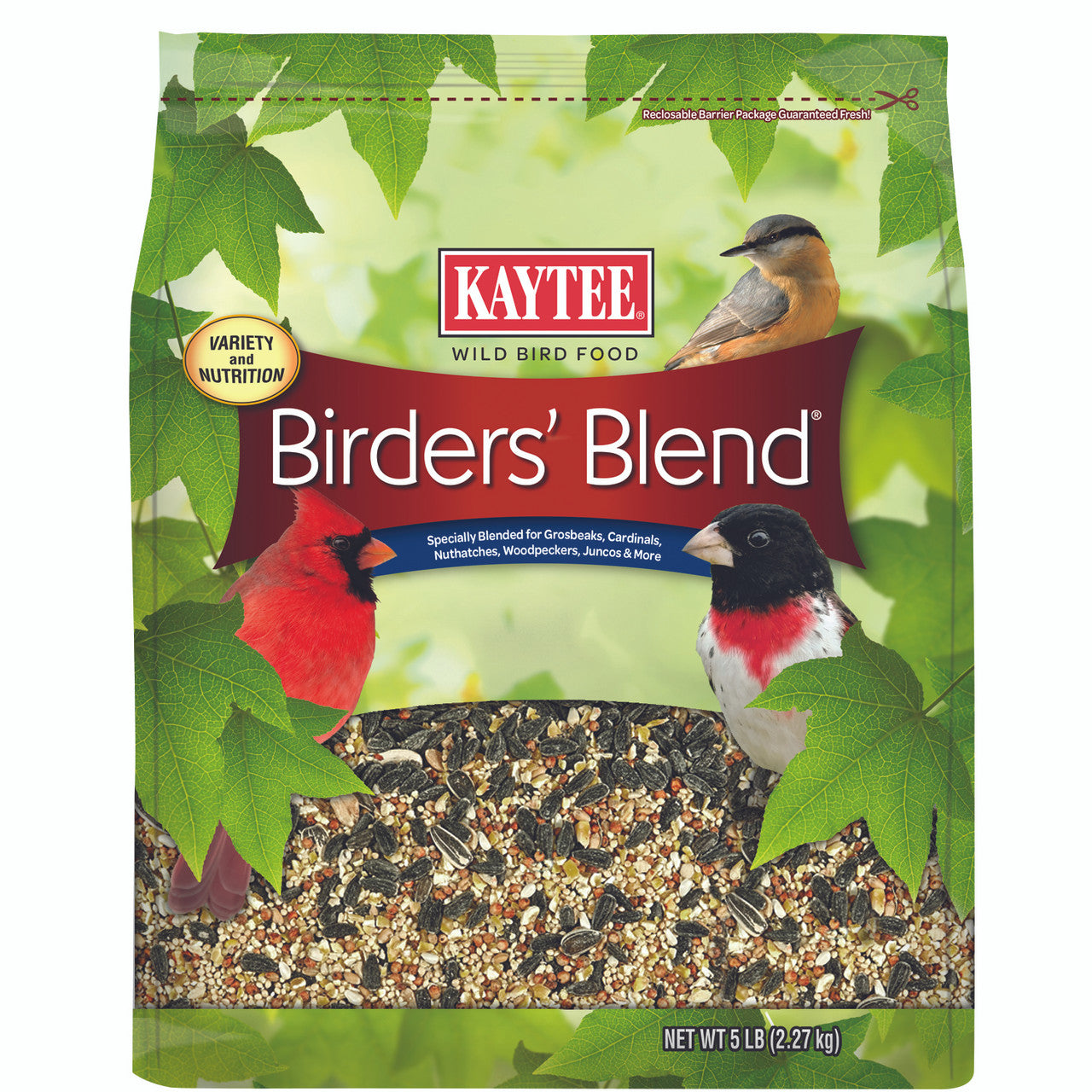 Kaytee Birders Blend Stand Up Bag 5 Pounds