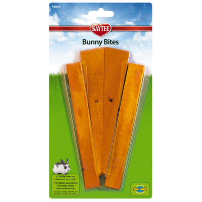 Kaytee Bunny Bites, Carrot Toys 4-pack