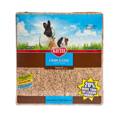 Kaytee Clean & Cozy Natural Small Animal Pet Bedding 72 Liters