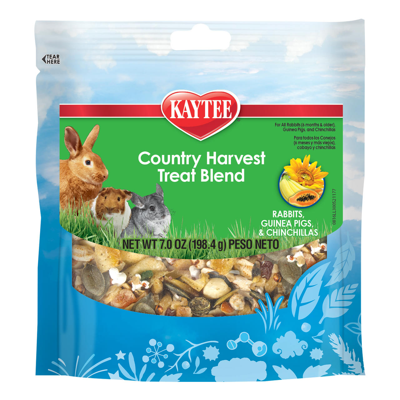 Kaytee Country Harvest Small Animal Treat Blend 7 oz