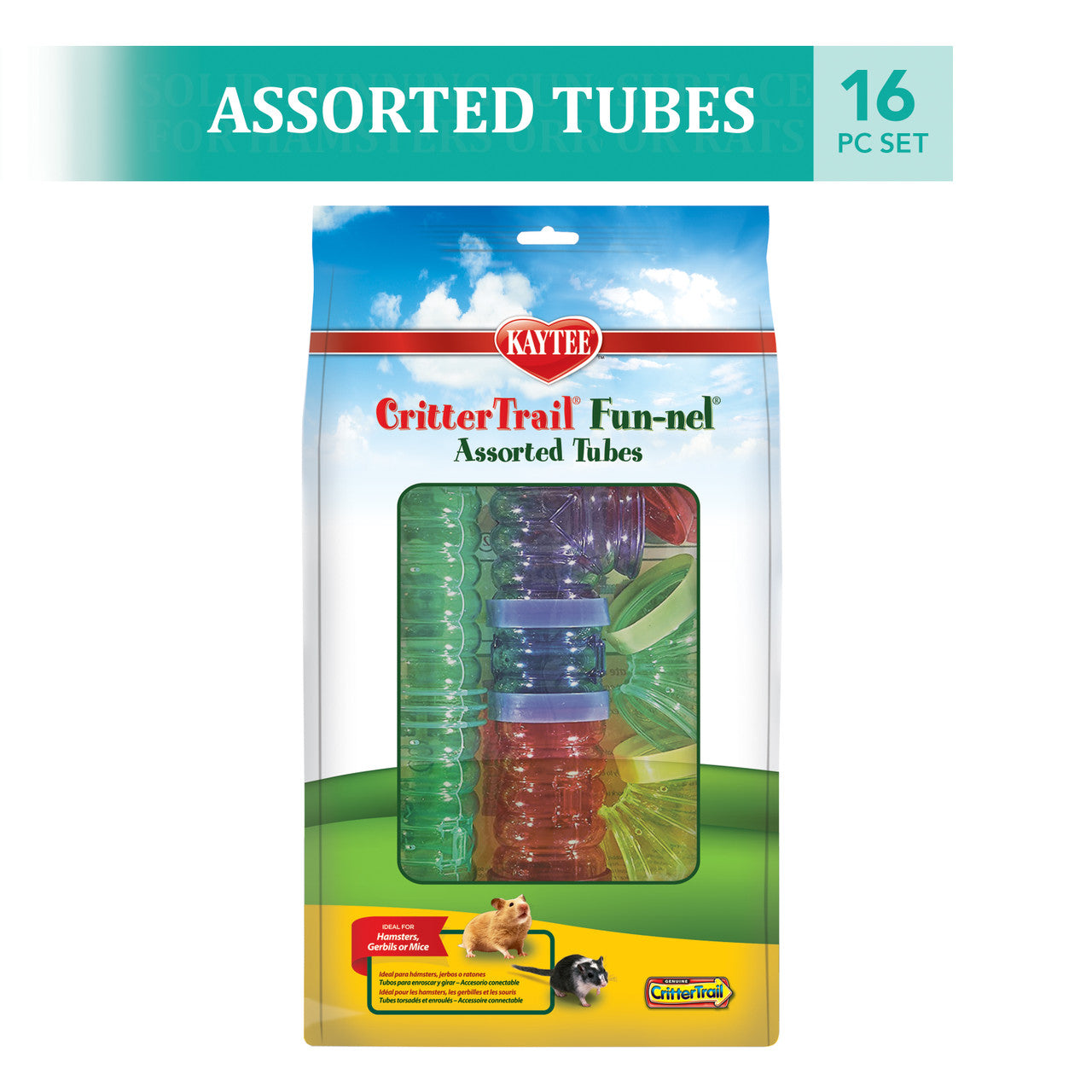 Kaytee CritterTrail Fun Value Pack Assorted Tubes