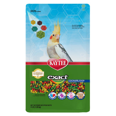 Kaytee Exact Rainbow Cockatiel 3 lb - Bird