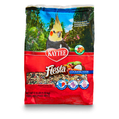 Kaytee Fiesta Cockatiel Food 2.5 lb - Bird