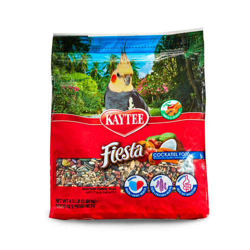 Kaytee Fiesta Cockatiel Food 4.5 lb - Bird