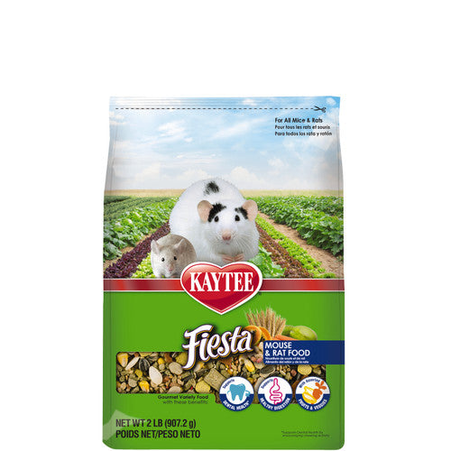 Kaytee Fiesta Mouse and Rat Food 2 lb - Small - Pet