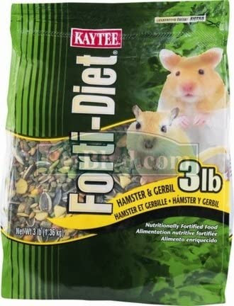 Kaytee Forti-Diet For Hamsters and Gerbils 3 lbs {L-2} 071859322308