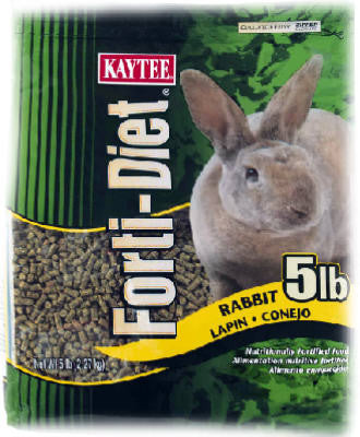 Kaytee Forti - Diet For Rabbits 5 lbs {L - 2} - Small - Pet