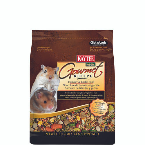 Kaytee Forti - Diet Gourmet Recipe Hamster/Gerbil - Small - Pet