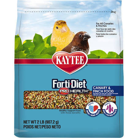 Kaytee Forti - Diet Pro Health Canary & Finch Food 2lb - Bird