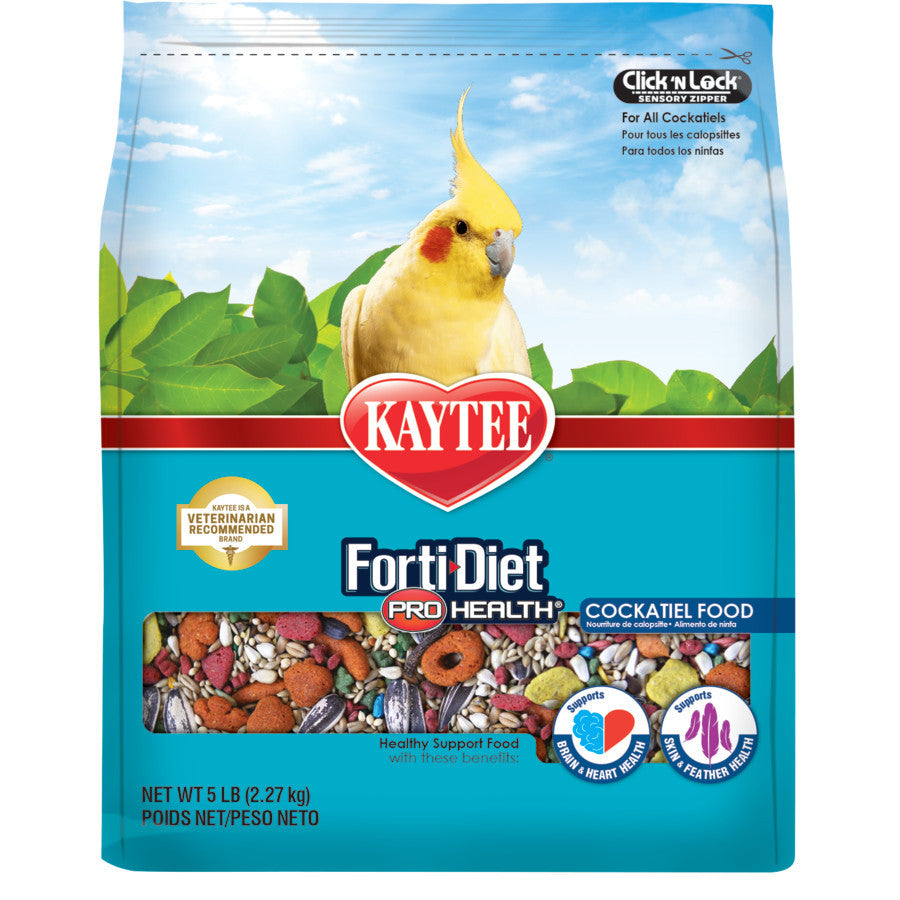Kaytee Forti-Diet Pro Health Cockatiel Food 5lb