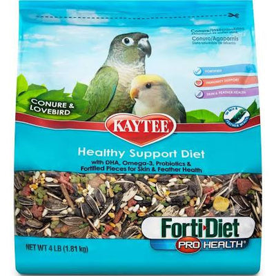 Kaytee Forti-Diet Pro Health Conure and Lovebird Food 4lb