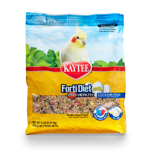 Kaytee Forti - Diet Pro Health Egg - Cite! Food Cockatiel 5lb - Bird