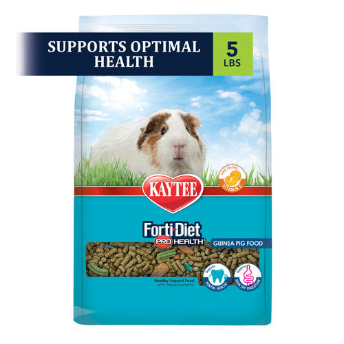 Kaytee Forti - Diet Pro Health Guinea Pig Food 5 lb - Small - Pet