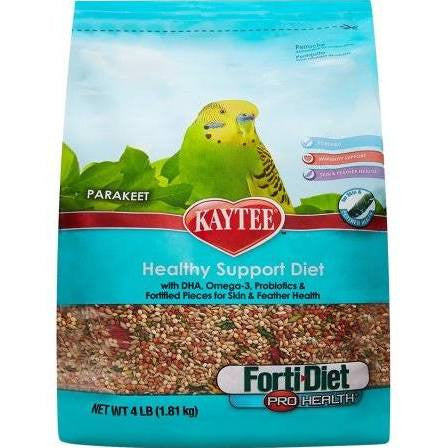Kaytee Forti - Diet Pro Health Parakeet Food 4 lb - Bird