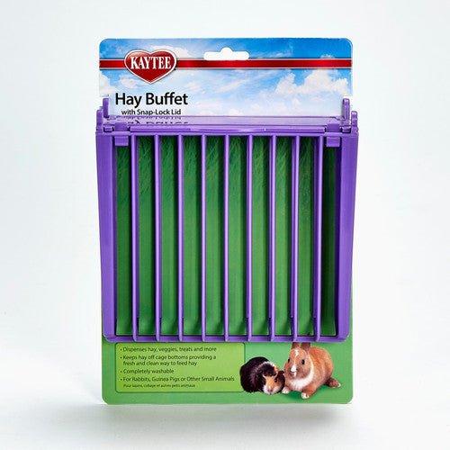 Kaytee Hay Buffet With Snap - Lock Lid - Small - Pet