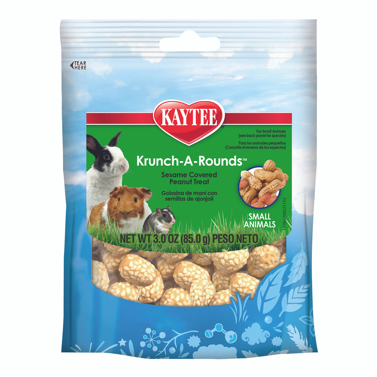 Kaytee Krunch-A-Rounds Treat for Small Animals 3 oz