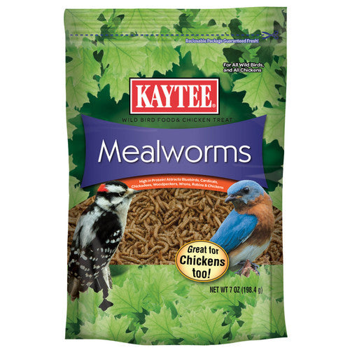 Kaytee Mealworm Food Pouch 7oz - Bird