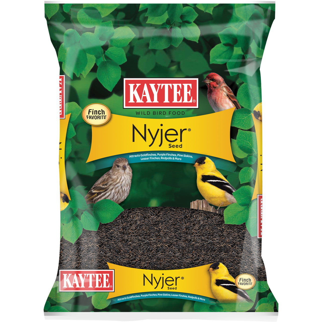 Kaytee Nyjer Wild Bird Food, 3 Pound, 6-Pack