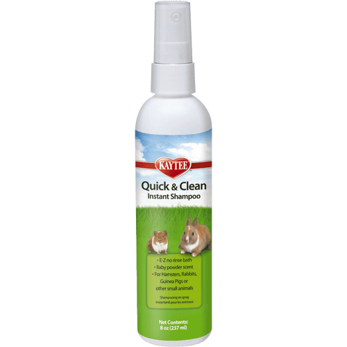 Kaytee Quick And Clean Critter Dry Shampoo 8 Ounces - Small - Pet