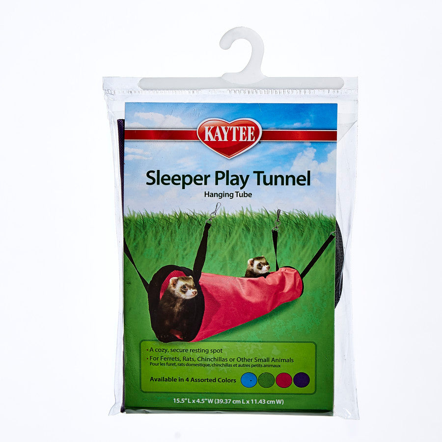 Kaytee Simple Sleeper Play Tunnel 15 Inches x 4.5 (Assorted Colors) - Small - Pet