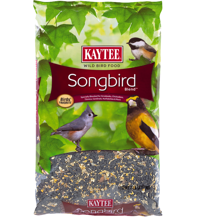 Kaytee Songbird Blend, Wild Bird Food, 7 Pound Bag