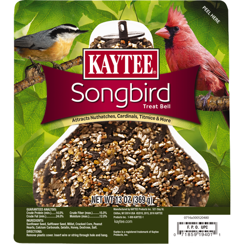 Kaytee Songbird Treat Bell 13 Ounces - Bird