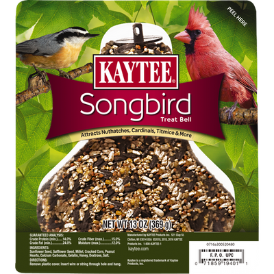 Kaytee Songbird Treat Bell 13 Ounces - Bird